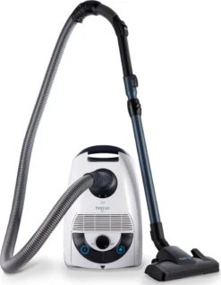 HooGo B3+ Bodenstaubsauger 3 Liter Mit Beutel Inkl. Parkett-, Polster- Und Fugendüse, Möbelbürste, 11m Aktionsradius, HEPA14 Filter, Allergikertauglich -Reinigungsgeräte Laden dc8ee4b7c2b8bec60a40d295cecf1f2a