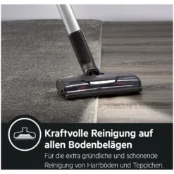 AEG AP81UB25UG Ultimate 8000 Akku Bodenstaubsauger & Handsauger, 3 Stufen, Automatik-Modus, LED-Frontlicht, Teleskoprohr, Selbstreinigende Bürstrolle, 25,2 V, Grau -Reinigungsgeräte Laden dceb2642140bd827105ef281a4853c03