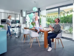 Leifheit Set Akku-Saugwischer Regulus Aqua PowerVac Inkl. Zwei Extra Reinigungswalzen -Reinigungsgeräte Laden dd71bbc17790f4b6530a4def2d05c491