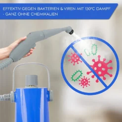 LEBENLANG Dampfreiniger Handgerät Steam Cleaner - 1000W & 300ml Mit 9 Zubehör | Polsterreiniger Gerät | Polster Handdampfreiniger Polstermöbel Fugenreiniger Für Bad Fliesen | Premium Dampf Reiniger… -Reinigungsgeräte Laden df4f31caa7376bc14975b11fb153014c