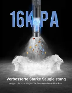 DAYNEE® Handstaubsauger Akku, Kabellos, Beutellos, Akkusauger,Auto Staubsauger,Handsauger, 16000Pa Akku Staubsauger Mit Ladestation, Bis Zu 25 Minuten Laufzeit, Inkl. 3 Waschbarer HEPA-Filter Für Auto, Tierhaare, Zuhause, Küche 3 DAYNEE® Handstaubsauger Akku, Kabellos, Beutellos, Akkusauger,Auto Staubsauger,Handsauger, 16000Pa Akku Staubsauger Mit Ladestation, Bis Zu 25 Minuten Laufzeit, Inkl. 3 Waschbarer HEPA-Filter Für Auto, Tierhaare, Zuhause, Küche -Reinigungsgeräte Laden e17ceeaf24436b7dc2d952c2842d78d2
