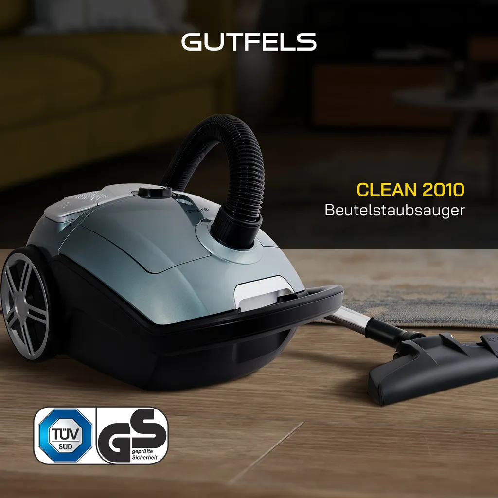 GUTFELS CLEAN 2010 Bodenstaubsauger | 800 Watt Leistung | Integriertes Zubehör | 3 Liter Staubbehälter GUTFELS CLEAN 2010 Bodenstaubsauger | 800 Watt Leistung | Integriertes Zubehör | 3 Liter Staubbehälter -Reinigungsgeräte Laden e472a4986b1603bdd0ea164225195c45