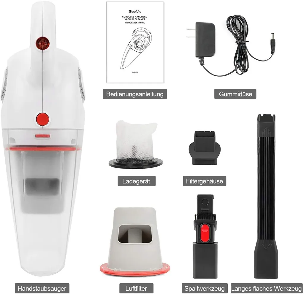 GeeMo X4 Handheld Staubsauger 8500Pa für Home und Auto GeeMo X4 Handheld Staubsauger 8500Pa Für Home Und Auto -Reinigungsgeräte Laden e4f325ea4d928732077201f2c5b3de7b