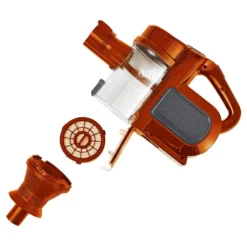 Juskys 2in1 Handstaubsauger & Akku Staubsauger - Beutellos & Kabellos – Bis 55 Min Laufzeit - Lithium-Ionen Akku, Wandhalterung & Ladestation – Gold -Reinigungsgeräte Laden e8dbf9986ba7075bc08c337a231e7faa