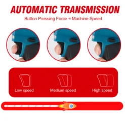ONEVAN 1000W Kabelloser Staubgebläse Elektrisch Staubtuch Handstaubsauger Luftpumpen Mit 2 Akkus Und 5 Düsen -Reinigungsgeräte Laden ec99ce9f9d4bf3268459731b3d8ad9a0