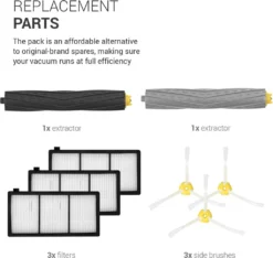 Ersatzteile 8er Set Für IRobot Roomba 800/900 Serie -Reinigungsgeräte Laden eef4e63d6d4a3efa488e1406729001b9