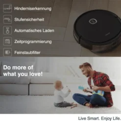 ECOVACS Saugroboter DEEBOT U2 PRO, 2-in-1 Saug- Und Wischroboter, Ideal Für Haustierbesitzer -Reinigungsgeräte Laden f006f91fc44a4c7b3341ad10b1f43a4b