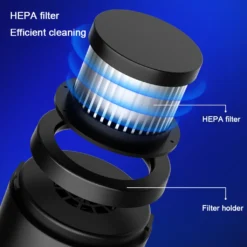 Handheld Vacuum, Car Vacuum Cleaner Cordless 6000PA High Power Small Mini Portable USB Rechargeable Hand Vacuum, For Home, Car, Narrow Spaces ,White -Reinigungsgeräte Laden f2073787ecc6ca2e263e4f0e17673f00