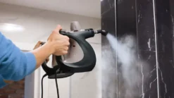 Dampfreiniger ZEEGMA Draden Handdampfreiniger Hochdruckreiniger SET 9in1 1000W -Reinigungsgeräte Laden f2345ed6c025cf694ff728d45e12404e