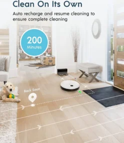Yeedi Vac Max Saugroboter Mit Wischfunktion 3000Pa Teppicherkennung Staubsauger Roboter -Reinigungsgeräte Laden f39da3e4ad923735d7e2637ade368769 1