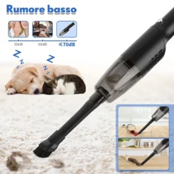 Mini-Staubsauger, Kabelloser Handstaubsauger, 10000 Pa Starke Saugkraft, Tragbarer Auto-Staubsauger, Wiederaufladbar Für Zuhause/Auto/Büro, Nebelblau ,Black -Reinigungsgeräte Laden f55e0bc33d89b209a59ed47d613dd890