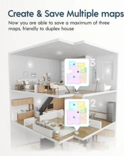 Yeedi Vac 2 Saugroboter Mit Wischfunktion, 3D-Hindernisvermeidung, 3000Pa Saugkraft, Visuelle Kartierung, Benutzerdefinierte Reinigung, Kompatibel Mit Absaugstation (exkl.) -Reinigungsgeräte Laden f67fdc399607bc1589d67c424ee20270