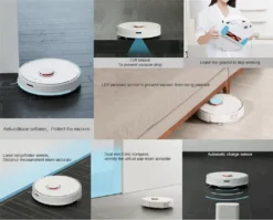 Roborock S50 Staubsauger Roboter Sweep-Mop APP Steuerung Smart Geplant 5200Am 2000Pa Weiß -Reinigungsgeräte Laden f87fd6cdaafc8bc0da37a5e6aea179d9