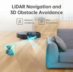 Dreame Z10 Pro Staubsauger Saugroboter Mit 4L Absaugstation Auto-Empty Dock Intelligente Staubsammlung APP Schwarz -Reinigungsgeräte Laden fe760e9815b04108bf0d395e7ffc239e